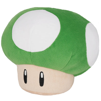 Super Mario All Star Collection 1 Up Green Mushroom Plush