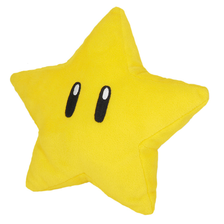 Super Mario All Star Collection Super Star Plush