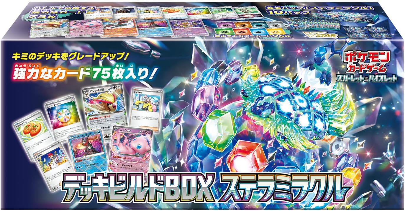 Pokemon Card Game Scarlet & Violet Deck Build Box Stella Miracle